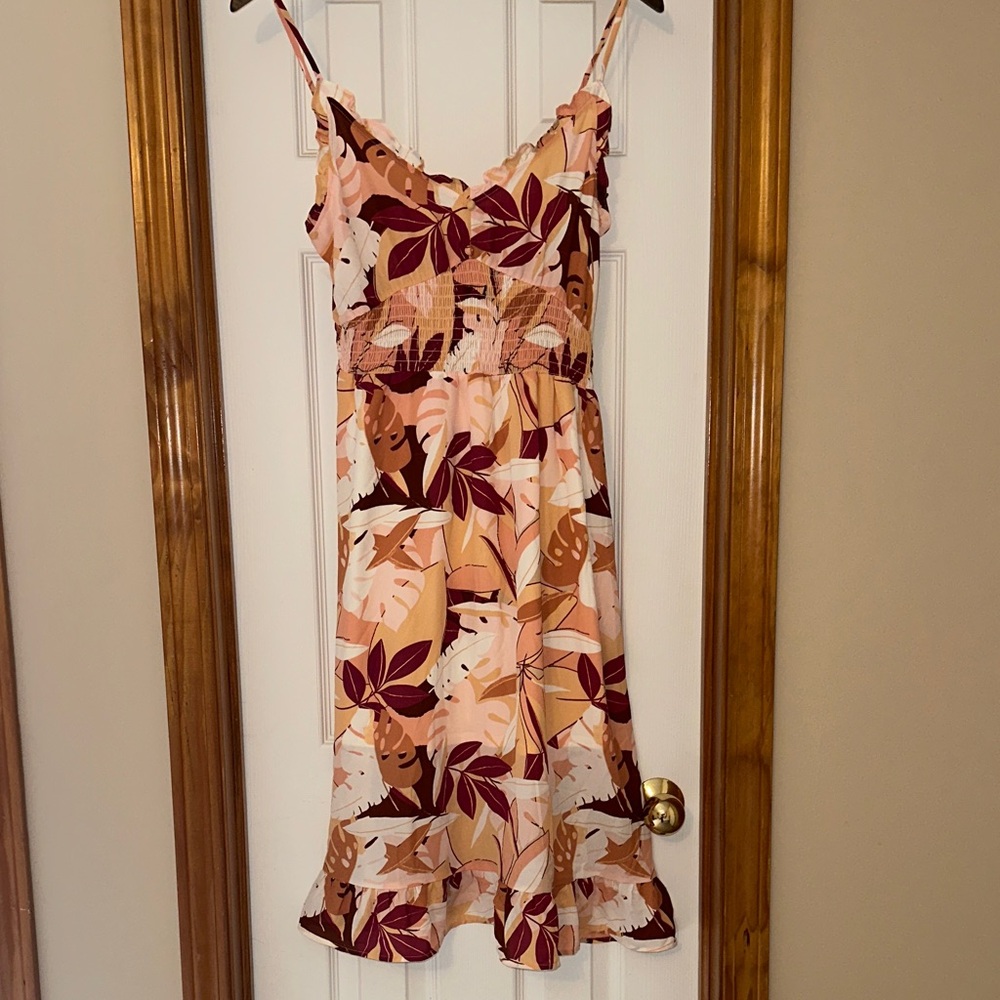 Sienna Sky Floral Spaghetti Strap Dress